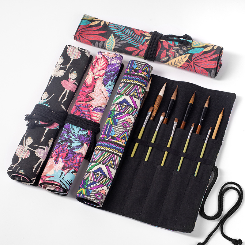 Pen Pouch Roll - 20 Lỗ Cuộn Chì Trường Viết