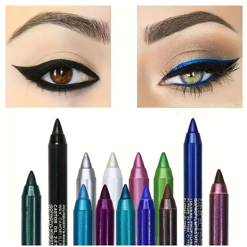 1pcs Waterproof Eyeliner Set w - đánh giá và giá Highlighter Set Pastel