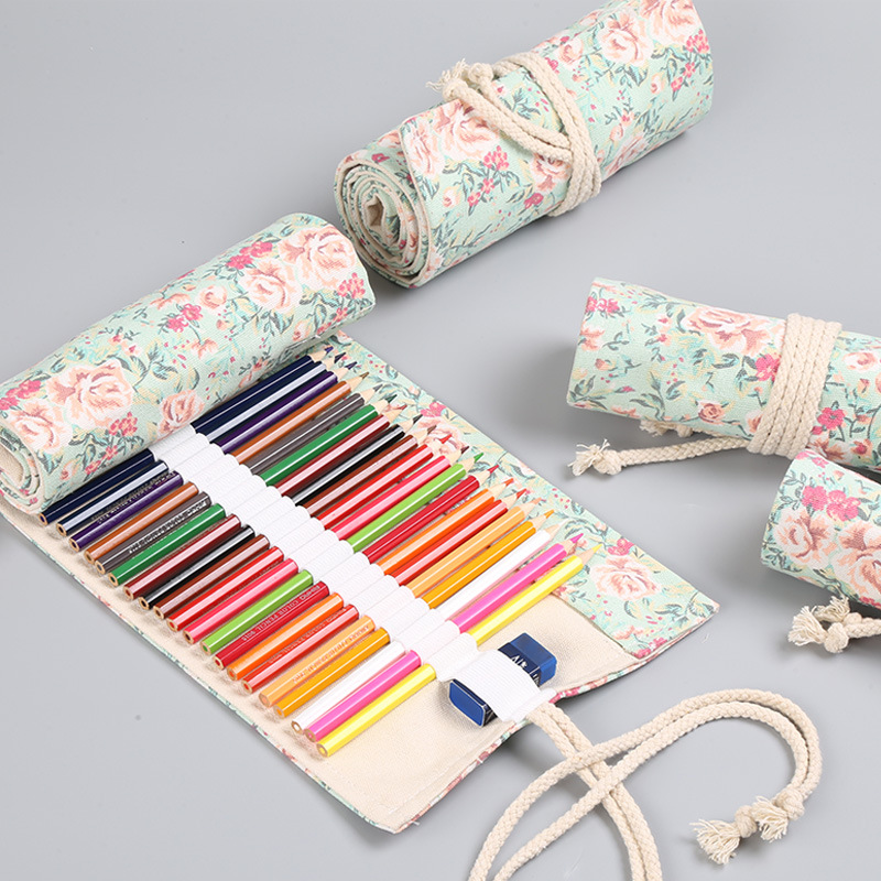 12/24/36/48/72 Holes Floral Ca - đánh giá và giá Pen Pouch Roll