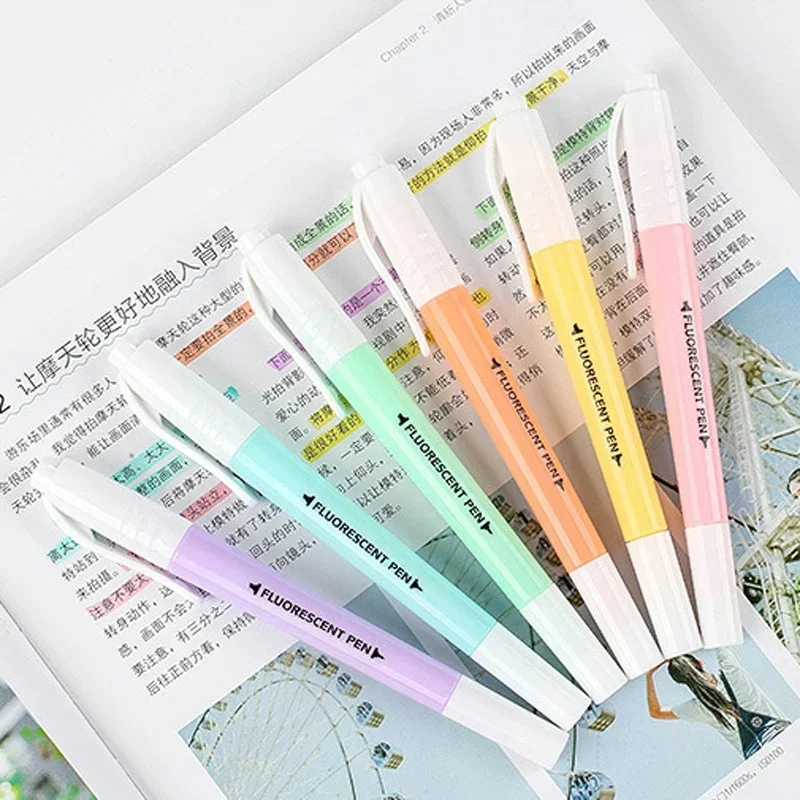 STONEGO 6PCS Dual Tip Highligh - đánh giá và giá Highlighter Set Pastel