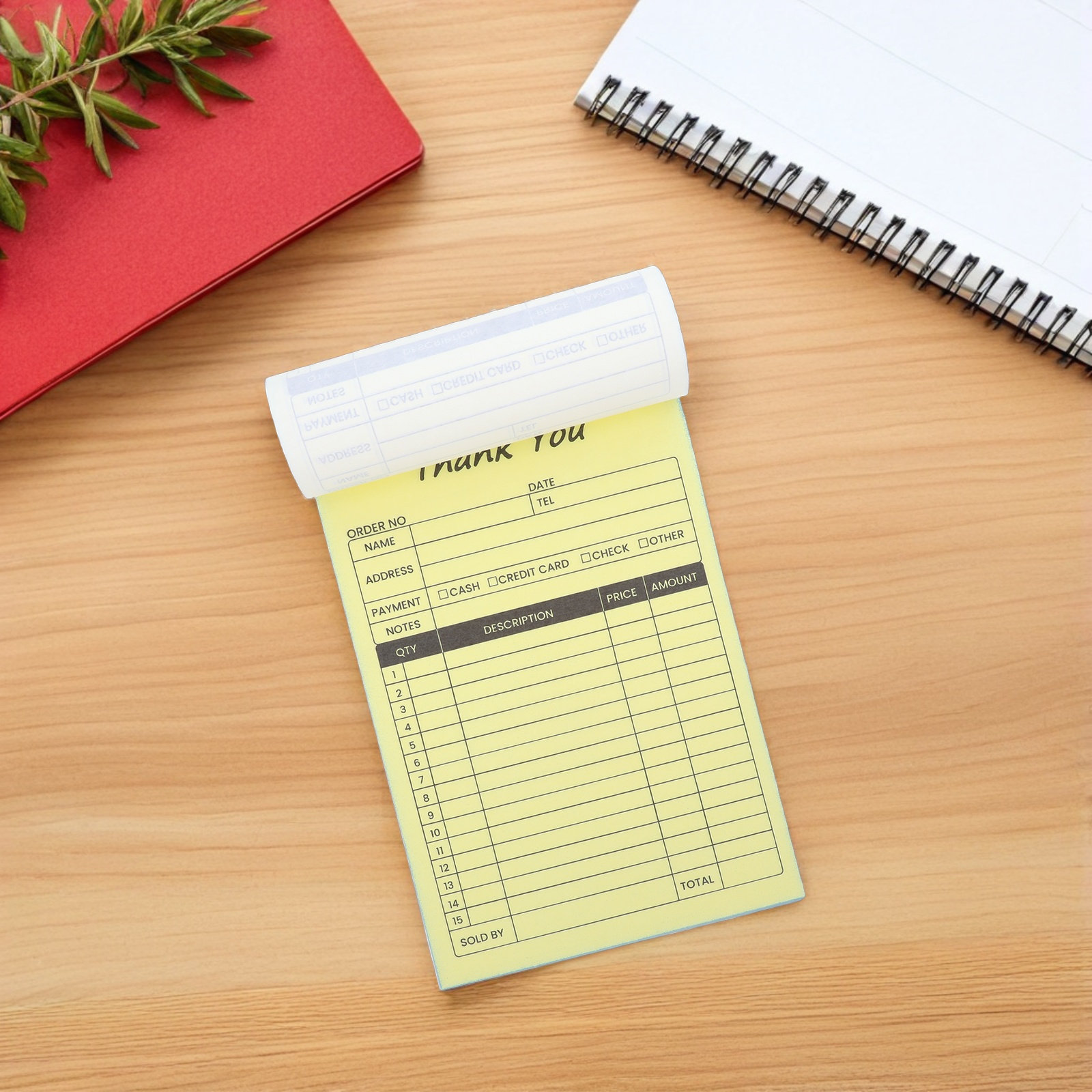 2Pcs Order Invoice Receipt Boo - đánh giá và giá Carbon Copy Book