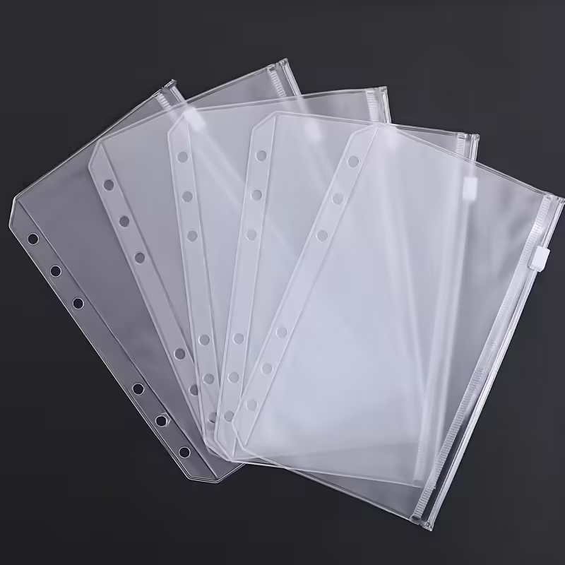 A5/A6/A7 Binder Pockets Binder - đánh giá và giá Portfolio Folder Zip