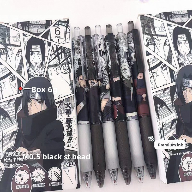Anime Naruto Gel Pen Cute Cart - đánh giá và giá Gel Ink Pen Set