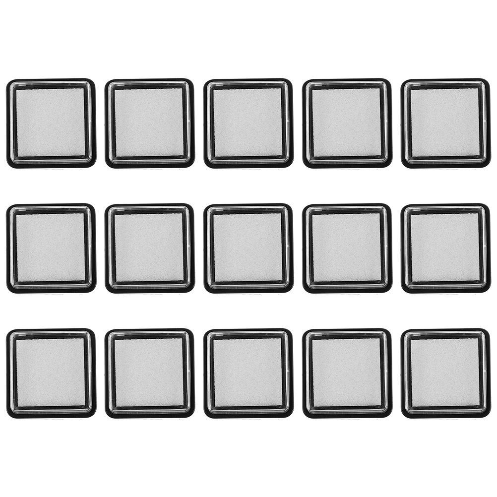 15pcs Ink Pads Ink Pads Blank  - đánh giá và giá Self Inking Stamp