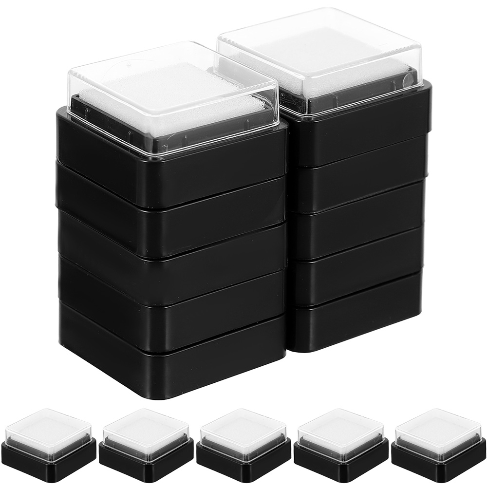 15pcs Ink Pads Ink Pads Blank  - đánh giá và giá Self Inking Stamp