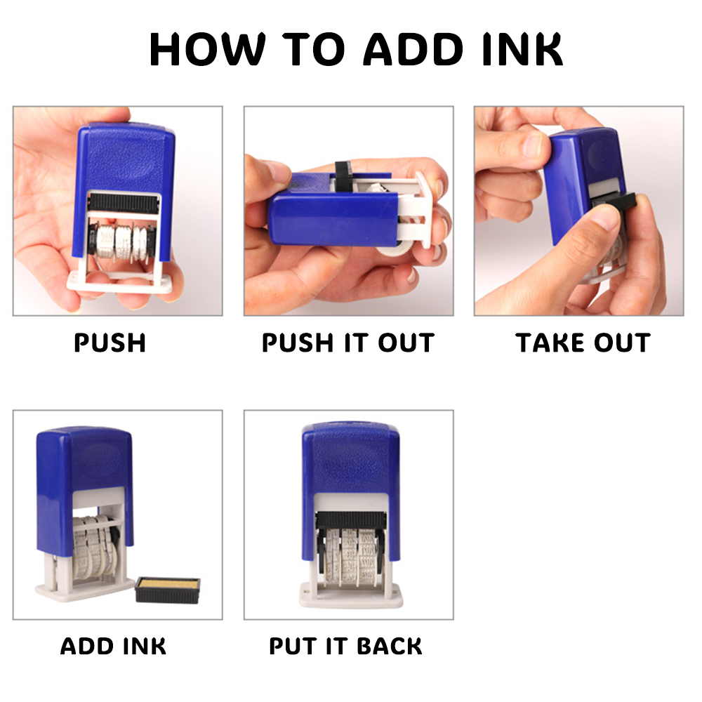 Self-inking Date Stamp for Pap - đánh giá và giá Self Inking Stamp