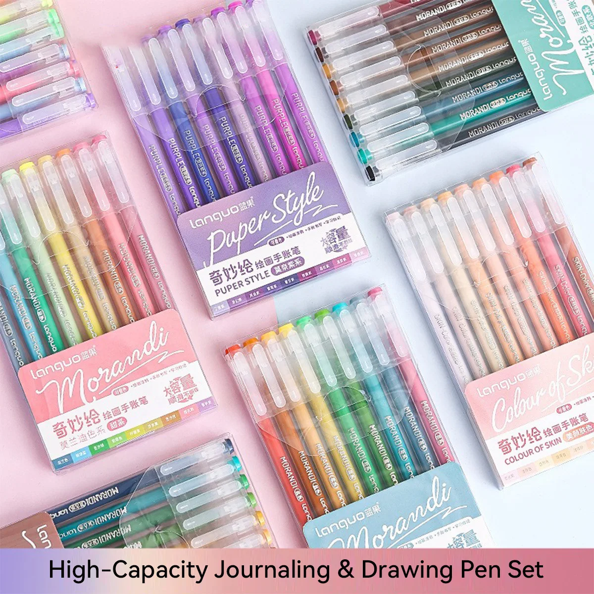 9pcs Set Morandi Color 0.5mm G - đánh giá và giá Gel Ink Pen Set