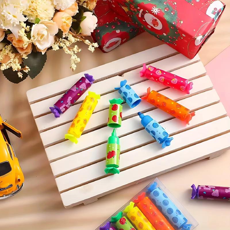 Pastel Candy Highlighter 6pcs  - đánh giá và giá Highlighter Set Pastel
