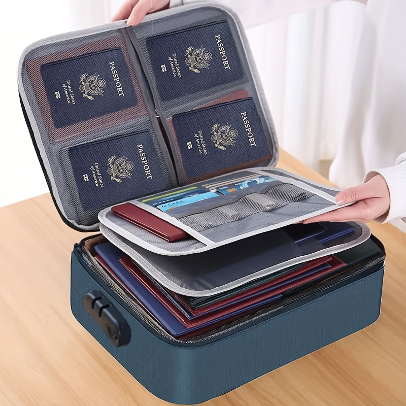 Lockable File Storage Bag,3-La - đánh giá và giá Portfolio Folder Zip