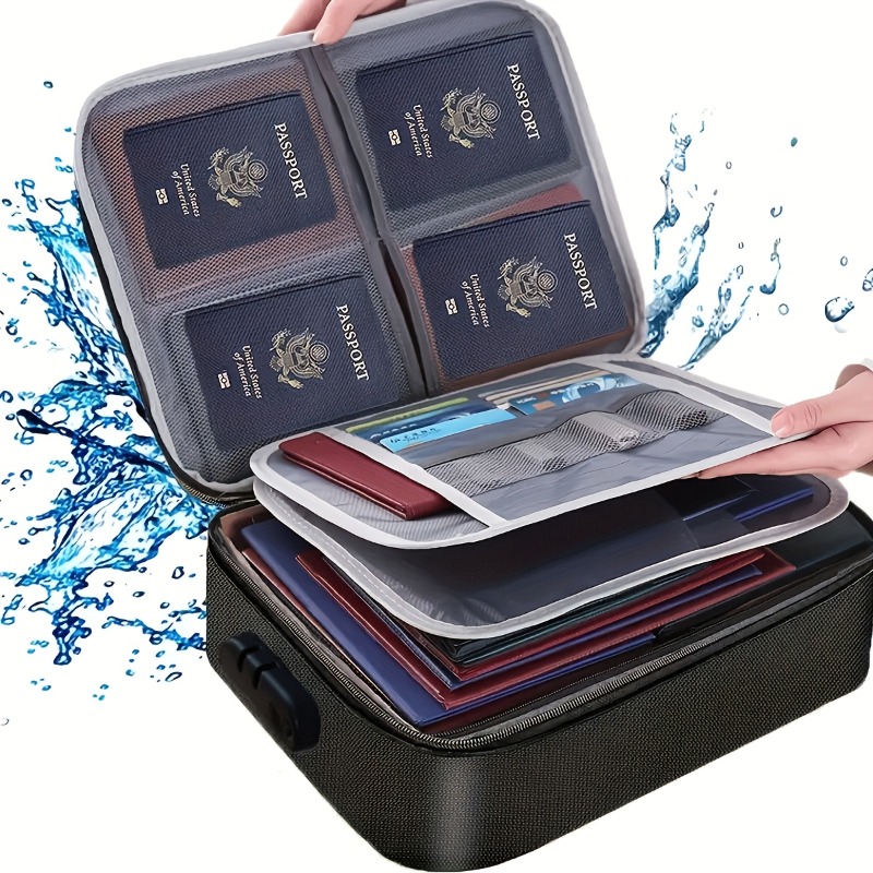 Lockable File Storage Bag,3-La - đánh giá và giá Portfolio Folder Zip