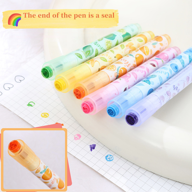 Creative Fruit Scented Highlig - đánh giá và giá Highlighter Set Pastel