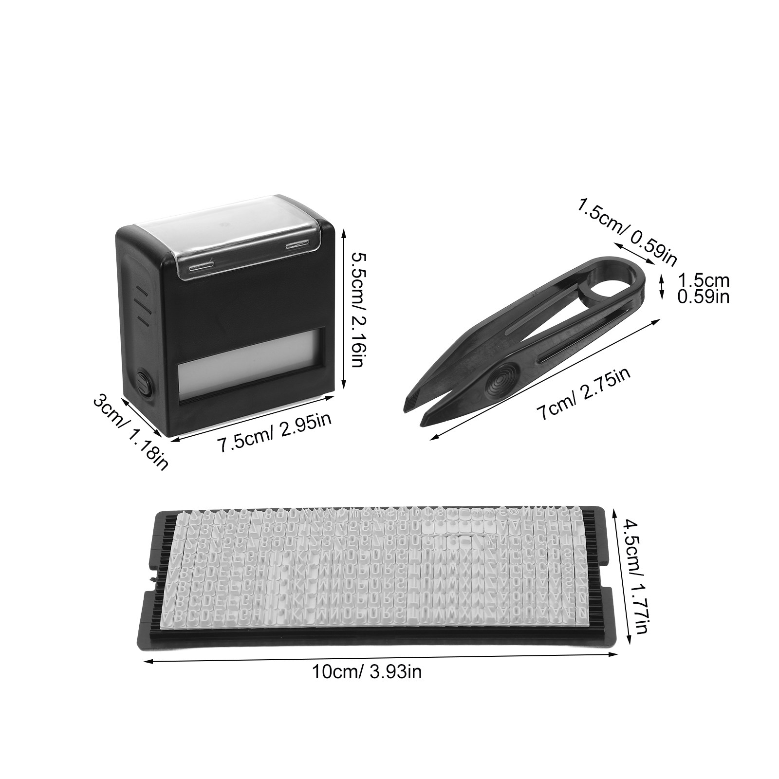 1Set ABS Self-Inking DIY Stamp - đánh giá và giá Self Inking Stamp