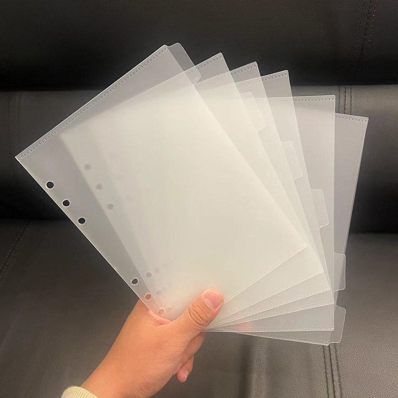 A5 6Pcs Binder Pockets Binder  - đánh giá và giá Portfolio Folder Zip