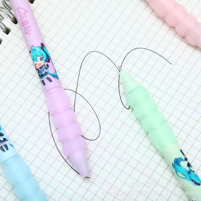 Kawaii Hatsune Miku Gel Pen Cu - đánh giá và giá Gel Ink Pen Set