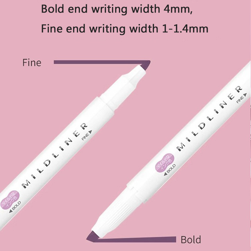 NEW zebra mildliner highlighte - đánh giá và giá Highlighter Set Pastel