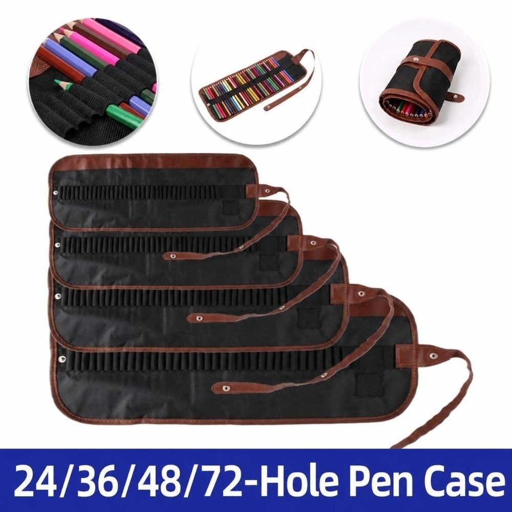 24/36/48/72 Slots Roll Up Penc - đánh giá và giá Pen Pouch Roll