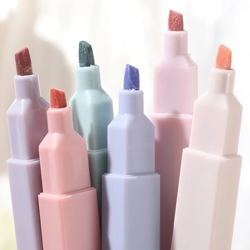 6pcs/set Pastel Color Highligh - đánh giá và giá Highlighter Set Pastel