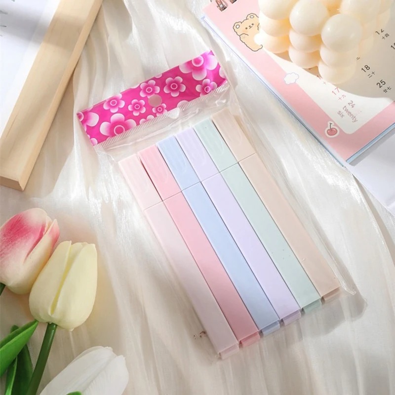 6pcs/set Pastel Color Highligh - đánh giá và giá Highlighter Set Pastel