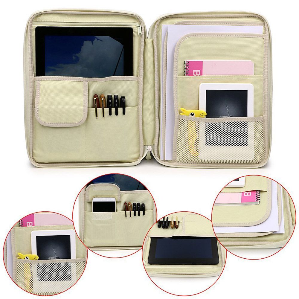 Travel Zipped File Organizer D - đánh giá và giá Portfolio Folder Zip