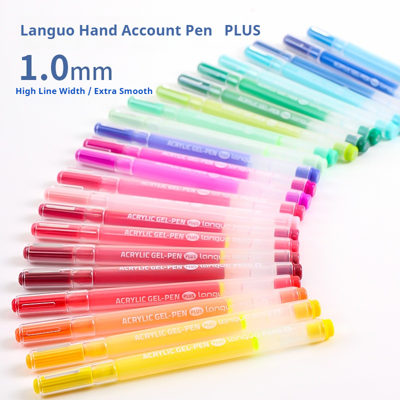 LANGUO 144/36 Colors Acrylic P - đánh giá và giá Gel Ink Pen Set