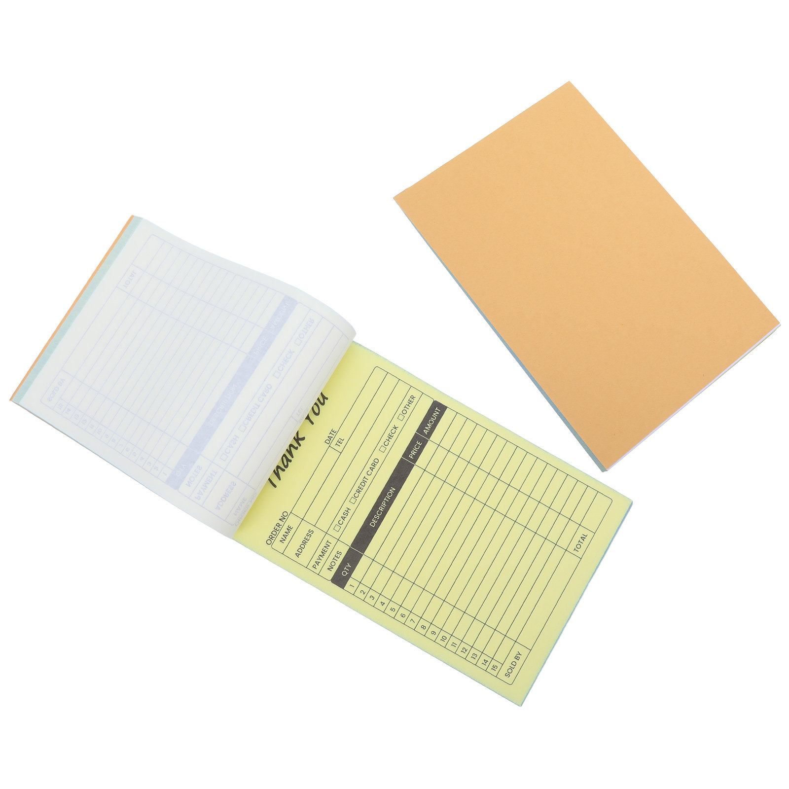 2Pcs Order Invoice Book 2-Part - đánh giá và giá Carbon Copy Book