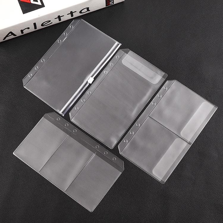 A6 Binder Pockets 6 Holes Cash - đánh giá và giá Portfolio Folder Zip