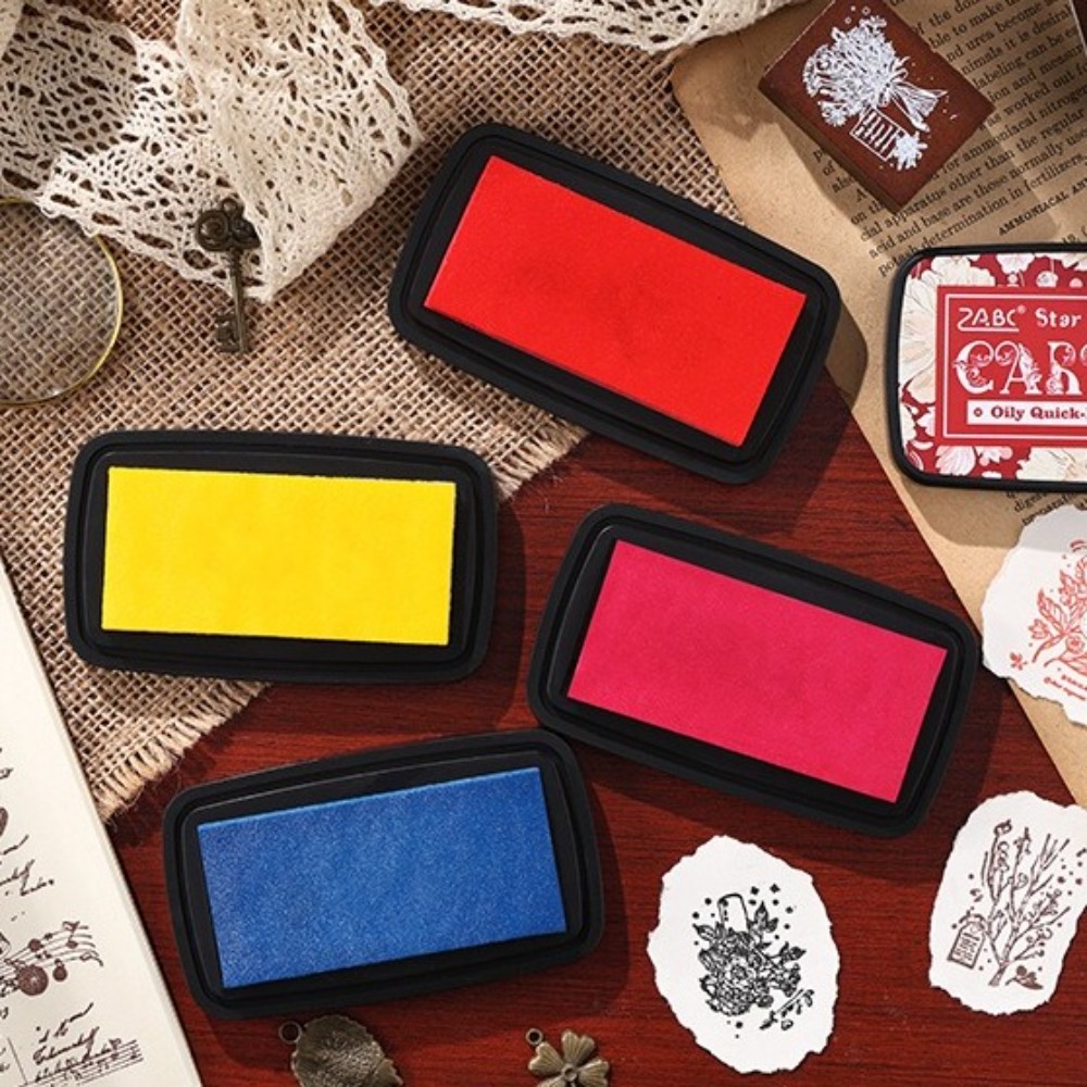 Colorfull Multicolor Ink Pad P - đánh giá và giá Self Inking Stamp