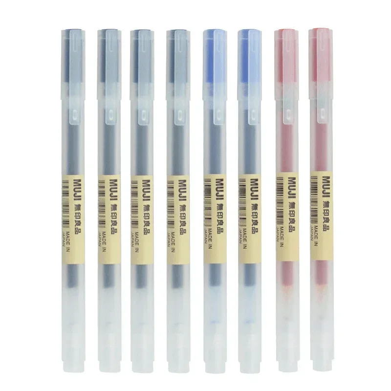 6/8Pcs/Set MUJIs Gel Pen Black - đánh giá và giá Gel Ink Pen Set