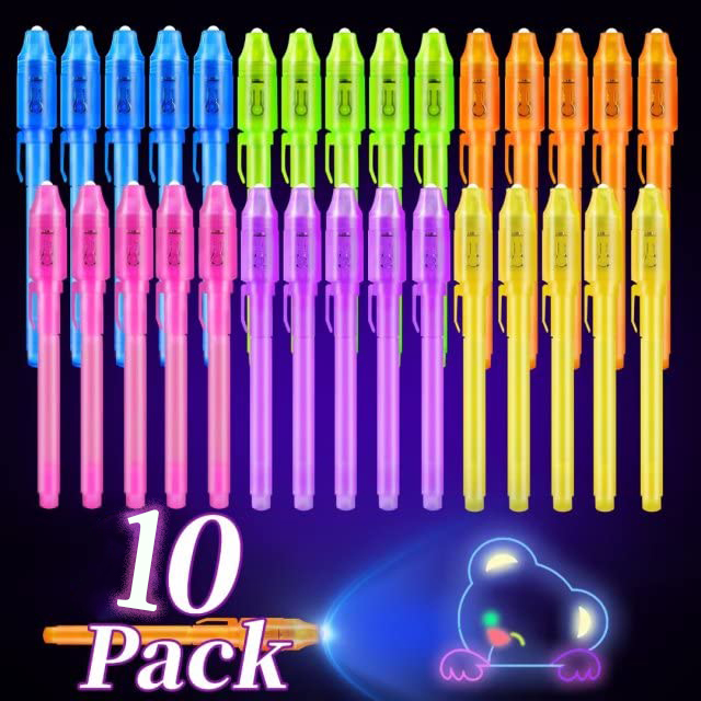 10pcs Invisible Ink Pen Magic  - đánh giá và giá Highlighter Set Pastel