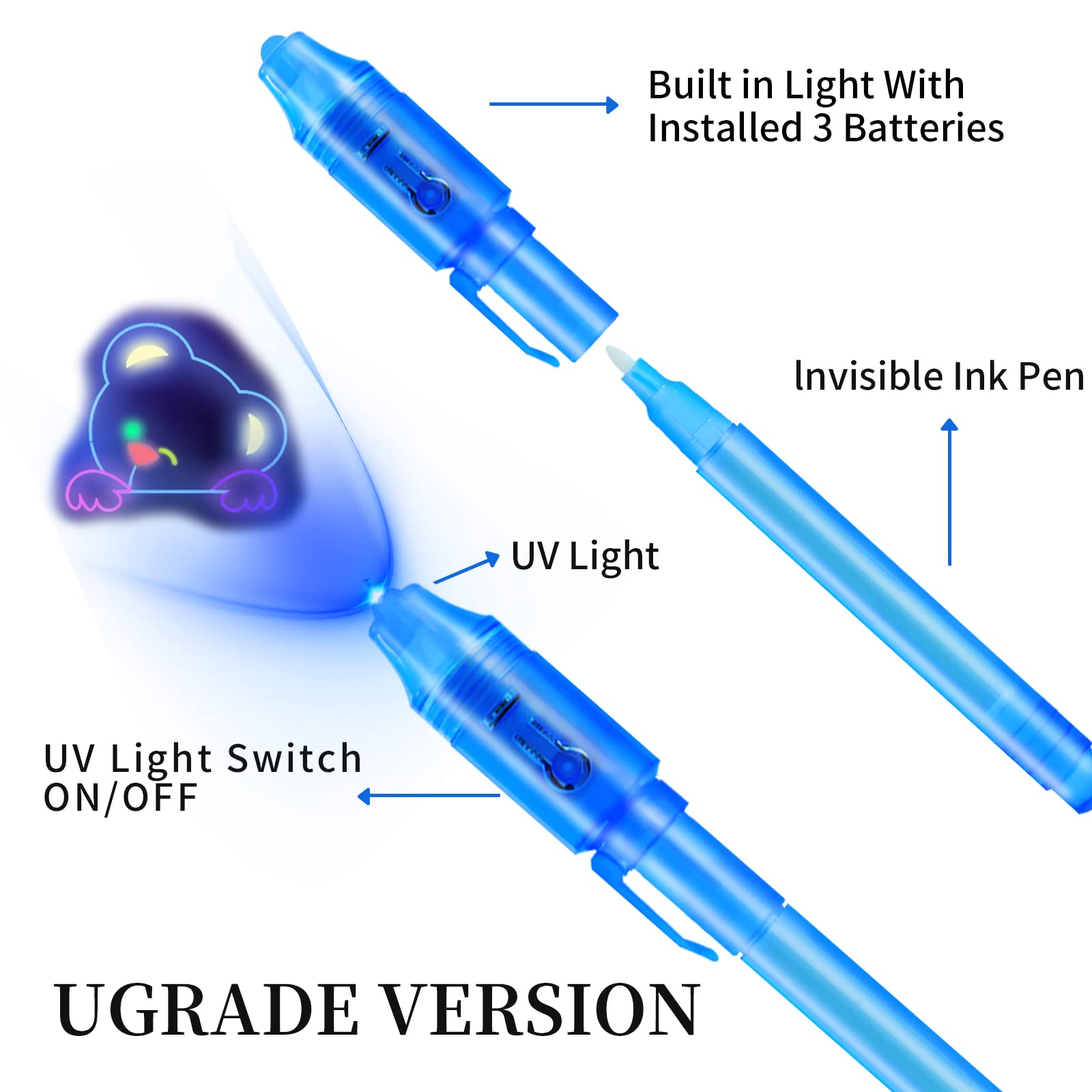 10pcs Invisible Ink Pen Magic  - đánh giá và giá Highlighter Set Pastel