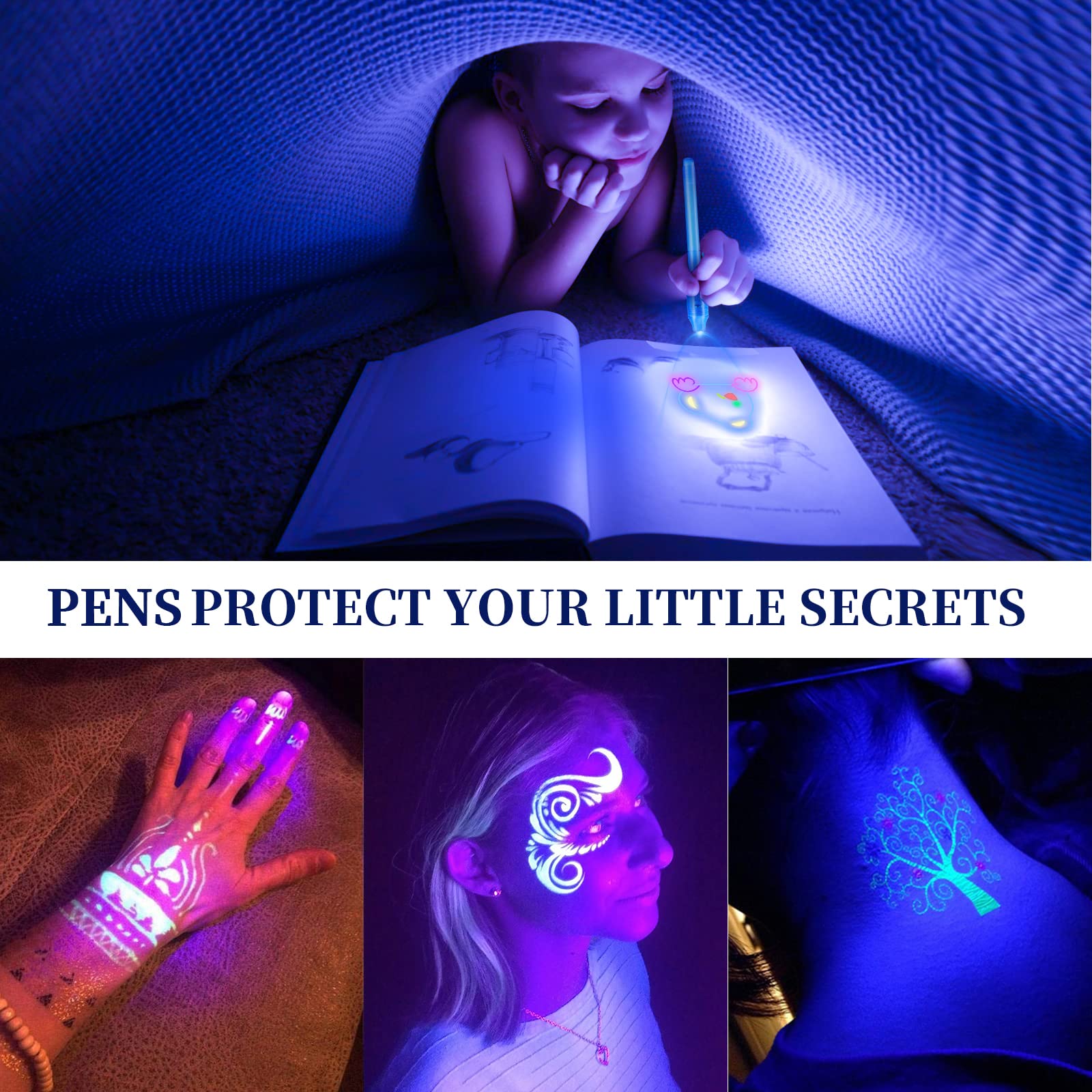 10pcs Invisible Ink Pen Magic  - đánh giá và giá Highlighter Set Pastel
