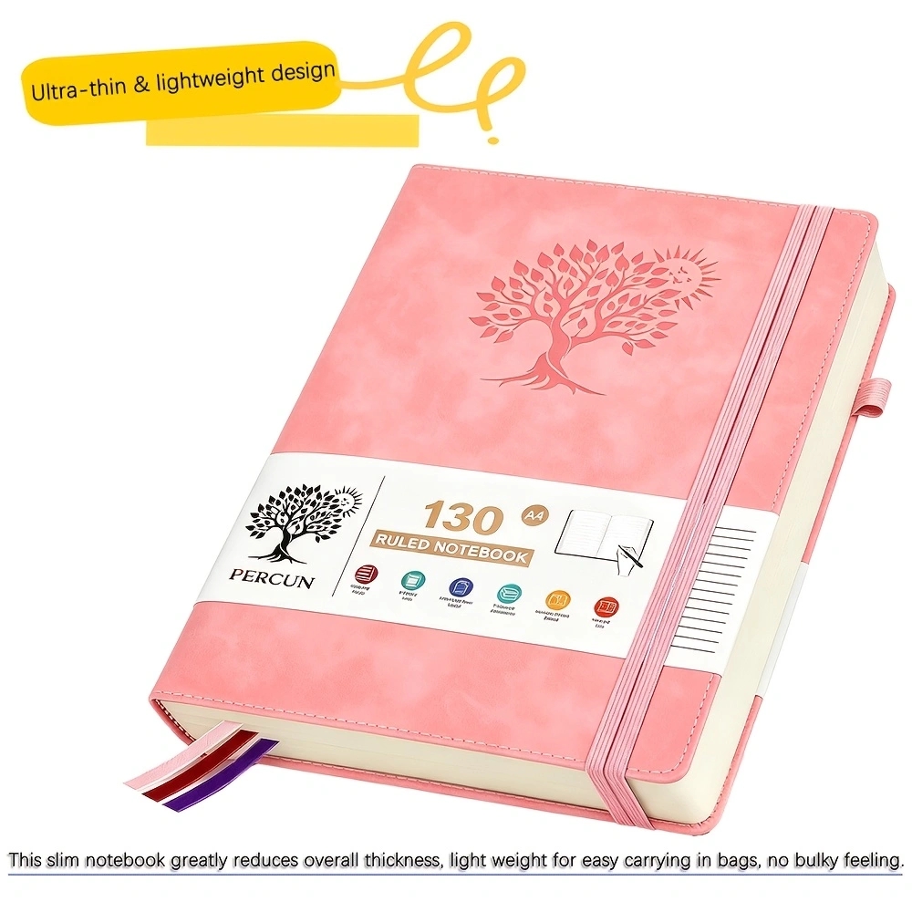 A4 Ruled Hardcover Diary Noteb - đánh giá và giá Journal Leather Hardcover