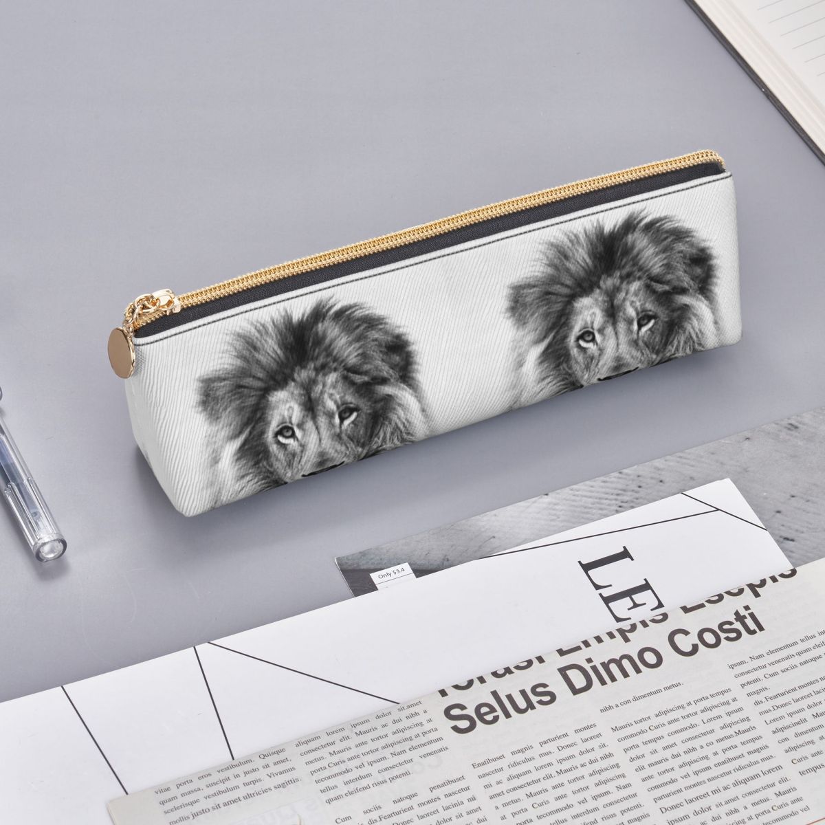 Lion Pencil Case for Kids Scho - đánh giá và giá Lion Stationery & Office Supply(Kunshan)Co.Ltd