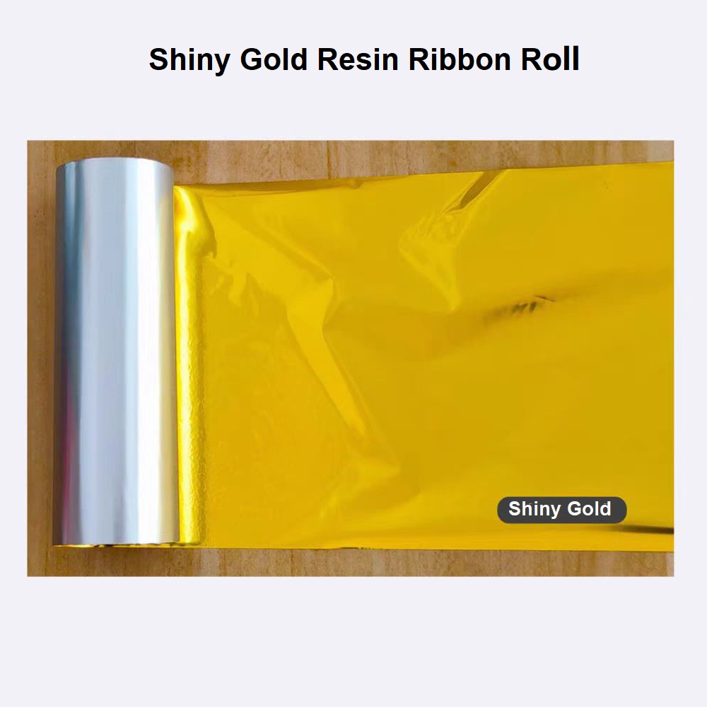 Bright Gold Foil Resin Ribbon  - đánh giá và giá Self Inking Stamp