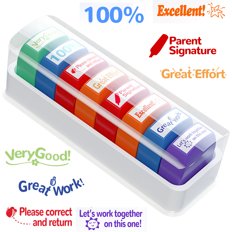 8 Teacher stamps Classroom Tea - đánh giá và giá Self Inking Stamp