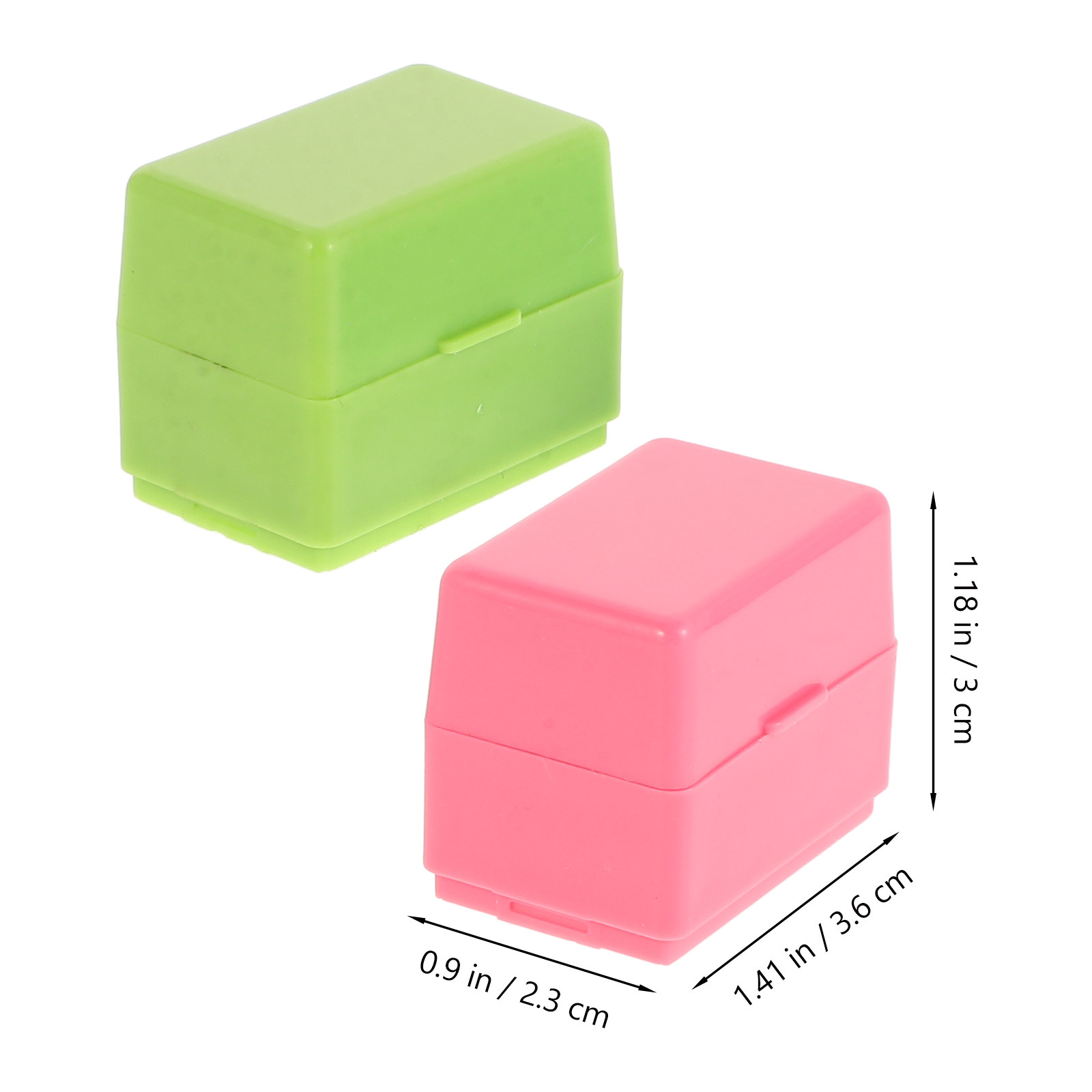 3Pcs Compact Self Inking Ident - đánh giá và giá Self Inking Stamp