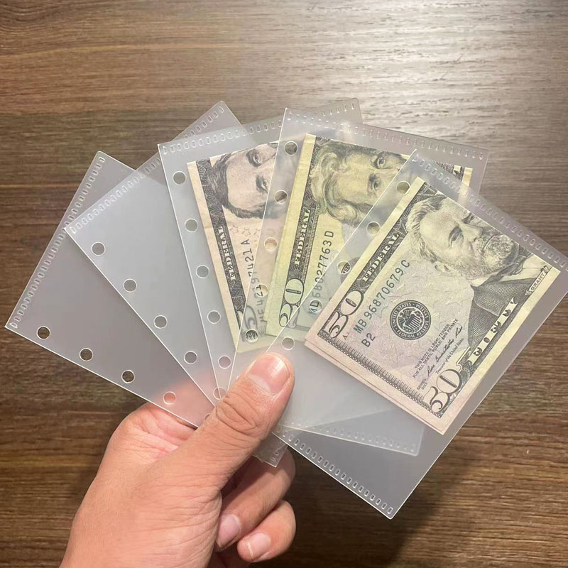 A6/A7 5Pcs Binder Pockets Bind - đánh giá và giá Portfolio Folder Zip